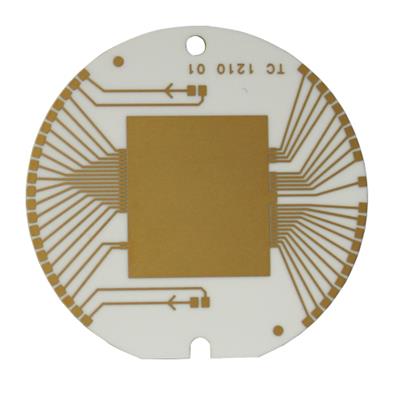 DPC氧化鋁陶瓷板鍍金打樣